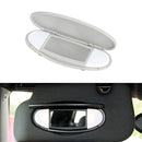 Car Sunshade Makeup Mirror Sun Visor for BMW mini R50R56, Left Driving (Grey)