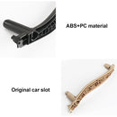 Car Right Side Inside Doors Handle Pull Trim Cover for BMW X5 / X6, Left Driving (Black)