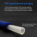 75ft 7.5m Telescopic Soft Tube Household Car High PressureWash Water Gun Spayer Nozzle Garden Irrigation Set (Red)