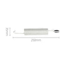 Car Left Side Trunk Lid Lift Support Shock with Tension Spring Lid for BMW E60 2002-2010, Left Driving