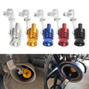 Universal Aluminum Turbo Sound Exhaust Muffler Pipe Whistle Car / Motorcycle Simulator Whistler, Size: L, Outside Diameter: 30mm(Silver)