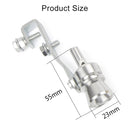 Universal Aluminum Turbo Sound Exhaust Muffler Pipe Whistle Car / Motorcycle Simulator Whistler, Size: M, Outside Diameter: 23mm(Gold)