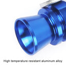 Universal Aluminum Turbo Sound Exhaust Muffler Pipe Whistle Car / Motorcycle Simulator Whistler, Size: M, Outside Diameter: 23mm(Silver)