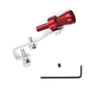 Universal Aluminum Turbo Sound Exhaust Muffler Pipe Whistle Car / Motorcycle Simulator Whistler, Size: S, Outside Diameter: 20mm(Red)