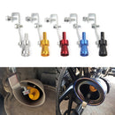 Universal Aluminum Turbo Sound Exhaust Muffler Pipe Whistle Car / Motorcycle Simulator Whistler, Size: S, Outside Diameter: 20mm(Silver)