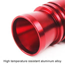 Universal Aluminum Turbo Sound Exhaust Muffler Pipe Whistle Car / Motorcycle Simulator Whistler, Size: XL, Outside Diameter: 35mm(Gold)