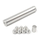 Car Fuel Filter Suit for Napa 4003 WIX 24003 1/2-28 inch Turbo Air Filter(Silver)