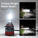 2 PCS EV18 9005 DC9-30V 20W 6000K 2500LM Car LED Headlight Lamps