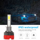 2 PCS EV18 H1 DC9-30V 20W 6000K 2500LM Car LED Headlight Lamps