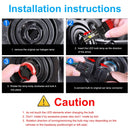 2 PCS EV18 H4 DC9-30V 20W 6000K 2500LM Car LED Headlight Lamps
