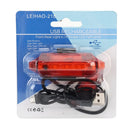 Bicycle USB Rechargeable Taillight LED Tail Lamp (Red Light)