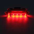 Bicycle USB Rechargeable Taillight LED Tail Lamp (Red Light)
