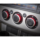 3 PCS Air Conditioning Control Panel Knob Button Switch for Ford Focus (Red)