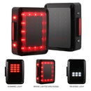 2 PCS Car Angel Eye Reversing Lights / Turn Light / Tail Light for US Version Jeep Wrangler JK 2007-2017
