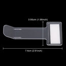 10 PCS Car Plastic Mounted Bill Clip Holder Parking Timing Car Ticket Holder