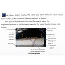 7 inch Car Foldable DVR Rearview Mirror Dual Camera Driving Video Recorder Support WiFi GPS, 4G Version