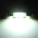 2 PCS 39mm DC12V / 2.5W / 6000K / 170LM 6LEDs SMD-3030 Car Reading Lamp Dome Light