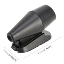 Car ABS Deer Alert Sound Alarm Ultrasonic Wind Power Animal Repeller(Black)