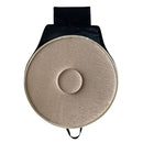 360 Degree Rotation Car Seat Cushion Whirling Seat Mat (Beige)