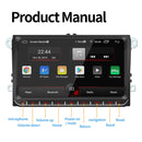 9093 Car HD 9 inch Radio Receiver MP5 Player for Volkswagen, Support FM & Bluetooth & TF Card & GPS & WiFi