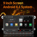 9093 Car HD 9 inch Radio Receiver MP5 Player for Volkswagen, Support FM & Bluetooth & TF Card & GPS & WiFi