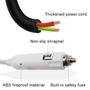 60W / 120W DC 12V-24V to AC 220V Car Multi-functional Power Inverter 2 USB Ports Charger Adapter(Black)