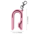 2 PCS Car Seat Key Safety Seat Unlocking Portable Unlock Child Safety Belt Accessories(Pink)
