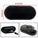 2 PCS D12V / 5W Car LED Leaf Board Side Flowing Water Turn Signal Light for Volkswagen(Black)
