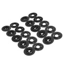 3 Sets Car Carpet Mat Clips Floor Holders Fixing Grips Clamps 3D08645214PK / 3D0864523B41 for Volkswagen / Skoda / Audi