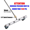 Car Body Chassis Car High Pressure Washing Machine Car Bottom Water Washing Machine 4 Nozzle Cleaner