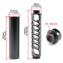 10 inch Car Fuel Filter Gasoline Filter for Napa 4003 WIX 24003 5/8-24 inch Air Filter (Black)