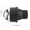 2 PCS IPHCAR MA617 3.0 inch DC12V / 20W / 2200LM Car Double Light Fog Light with Projector Lens (White Light)