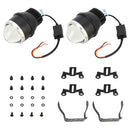 2 PCS IPHCAR MA617 3.0 inch DC12V / 20W / 2200LM Car Double Light Fog Light with Projector Lens (White Light)