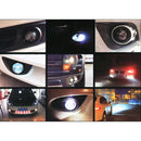 2 PCS IPHCAR MA617 3.0 inch DC12V / 20W / 2200LM Car Double Light Fog Light with Projector Lens (White Light)