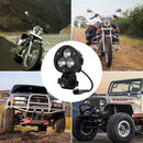 2 PCS 4 inch 25W 6000K 3000LM DC12-30V Motorcycles / Car / Ship LED Spotlight A Column Lights, 3LEDs
