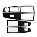 Car Carbon Fiber Window Lift Switch Panel Decorative Sticker for Chevrolet Cruze 2009-2015, Right Drive