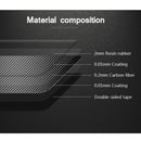 Car Carbon Fiber Window Lift Switch Panel Decorative Sticker for Chevrolet Cruze 2009-2015, Right Drive
