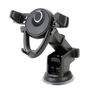Universal Car Suction Cup Mount Bracket Phone Holder for 60-86mm Mobile Phone(Black)