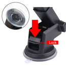 Universal Car Suction Cup Mount Bracket Phone Holder for 60-86mm Mobile Phone(Black)