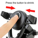 Universal Car Suction Cup Mount Bracket Phone Holder for 60-86mm Mobile Phone(Black)