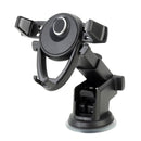 Universal Car Suction Cup Mount Bracket Phone Holder for 60-86mm Mobile Phone(Grey)