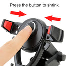 Universal Car Suction Cup Mount Bracket Phone Holder for 60-86mm Mobile Phone(Red)