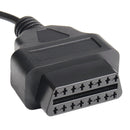Car OBD 2 Female to USB Connector OBD Plug GPS Cable, Cable Length: 1m