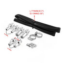 Universal Racing Aluminum Alloy Oil Catch Can Oil Tank Breather Tank, Capacity: 300ML (Red)