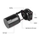 Universal Racing Aluminum Alloy Oil Catch Can Oil Tank Breather Tank, Capacity: 300ML (Silver)