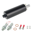 Car GSL392 Walbro Fuel Pump Inline High Pressure 255LPH Performance with Kit(Black)