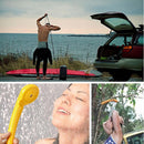 12V Portable Outdoor Car Electric Shower Sprinkler Washer (Orange)