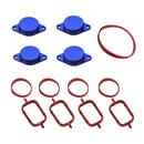4x33mm Car Swirl Flap Air Intake Aluminum Gasket Remove Repair Kit(Blue)