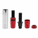 XH-AN005 Car Universal Modified Wheel M12 Reinforced Bolt 7075-T6 Forged Aluminum Alloy Reinforced Screw (Red)