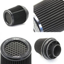 XH-UN072 Car Universal Modified High Flow Mushroom Head Style Air Filter (Black)